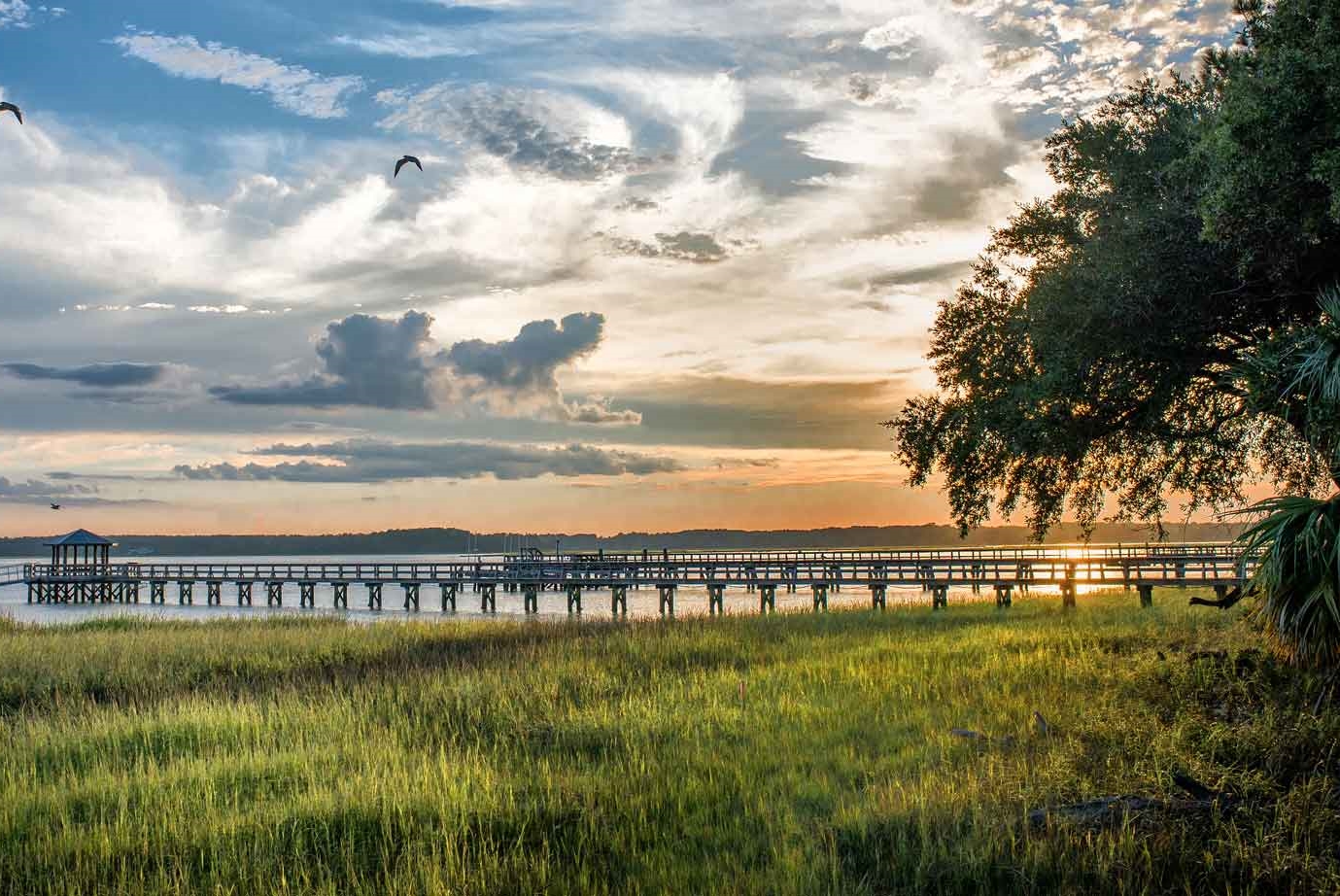 Callawassie Island South Carolina Gated Waterfront Community Water View Home